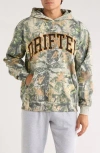 Alpha Collective Drift Camo Hoodie In Multi