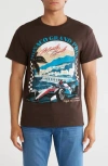 Alpha Collective Monaco Racing Cotton Graphic T-shirt