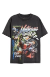 ALPHA COLLECTIVE MOTOCROSS RACING OVERSIZE COTTON GRAPHIC T-SHIRT