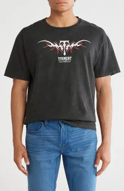 Alpha Collective Torment Cotton Graphic T-shirt