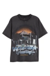 ALPHA COLLECTIVE WESTERN TRUCKING GRAPHIC T-SHIRT