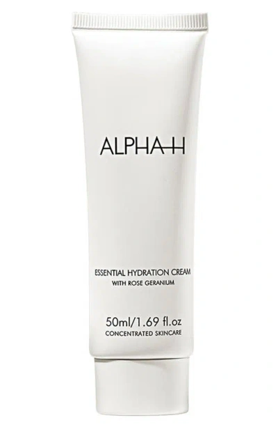 Alpha-h Essential Hydration Cream With Rose Geranium In White