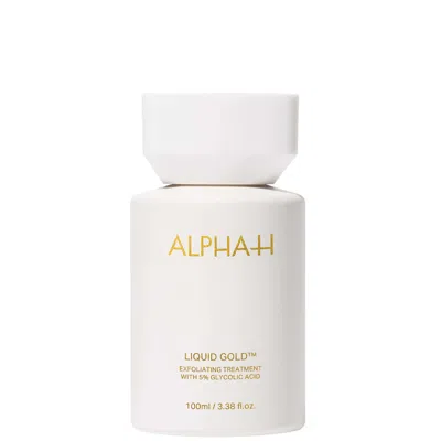Alpha-h Liquid Gold Exfoliating Treatment With 5% Glycolic Acid 100ml In White