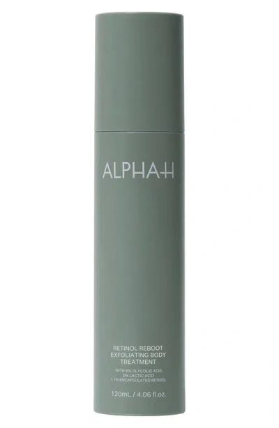 ALPHA-H ALPHA-H RETINOL REBOOT EXFOLIATING BODY TREATMENT WITH 8% GLYCOLIC ACID, 2% LACTIC ACID+ & 1% ENCAPS