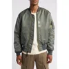 Alpha Industries 1960s Ma-1 Flight Jacket In Field Gray