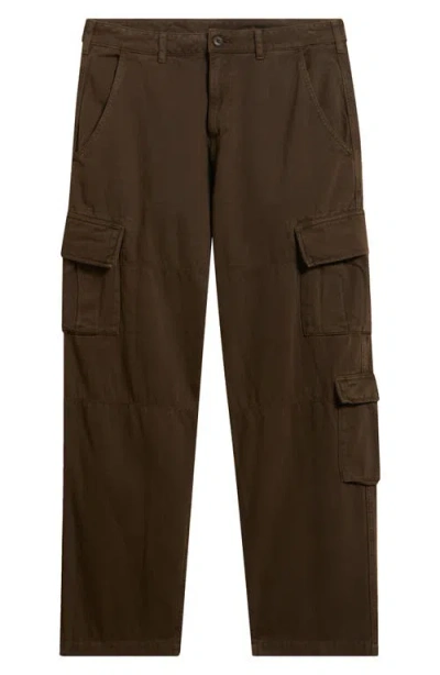 Alpha Industries Acu Relaxed Fit Cargo Pants In Brown