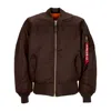 Alpha Industries Bomber Ma-1 In Hunter Brown