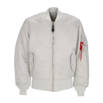 ALPHA INDUSTRIES AI MA-1 MEN'S BOMBER JACKET PASTEL GREY