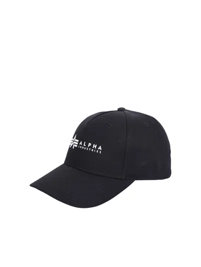 Alpha Industries Alpha Cap In Black