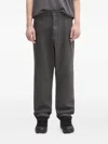 Alpha Industries Alpha Chino Cotton Trousers In Gray