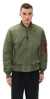 Alpha Industries Men S Ma-1 Tt Two Tone Bomber Jacket Sage In Green