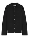 Alpha Industries Alpha Studio Buttoned Cardigan In Black