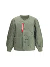 Alpha Industries Als Liner Heritage Field Jacket In Green