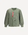 Alpha Industries Als Liner Heritage Field Jacket In Green