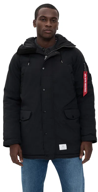 Alpha Industries Altitude Regular Fit Parka Black