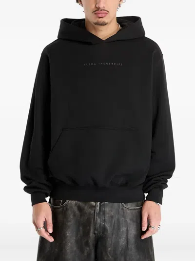 Alpha Industries Base Hoodie In Black