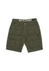 Alpha Industries Battle Short Men's Trousers Dark Olive In Green