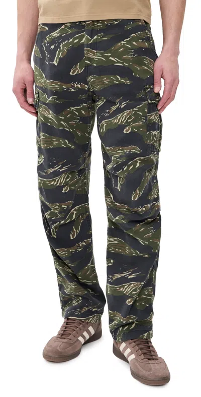 Alpha Industries Bdu Cargo Pants Tiger Camo In Multi