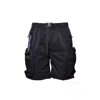 Alpha Industries Black Nylon Utility Uv Bermuda Shorts In Black