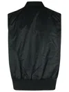 Alpha Industries Black Nylon Vest In Nero