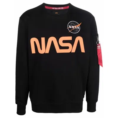 Alpha Industries Black Sweaters
