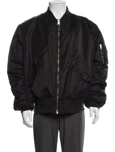 Pre-owned Alpha Industries Bomber Jacket In Gray
