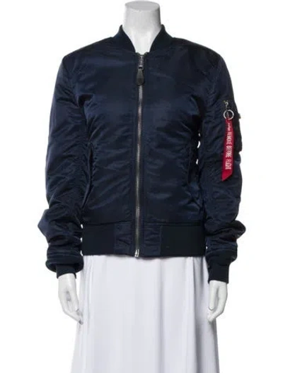 Pre-owned Alpha Industries Bomber Jacket In Multi