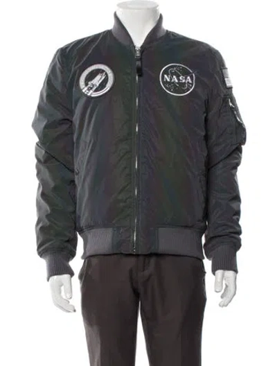 Pre-owned Alpha Industries Bomber Jacket In Multi