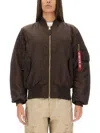Alpha Industries Bomber Ma-1 In Brown