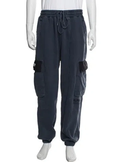 Pre-owned Alpha Industries Cargo Pants In Blue