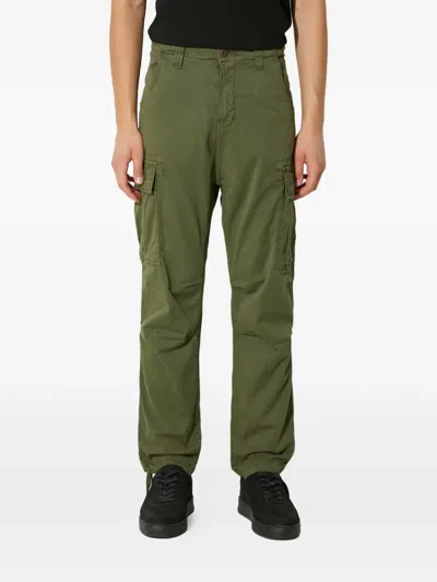 Alpha Industries Cargo Patch Trousers In Green