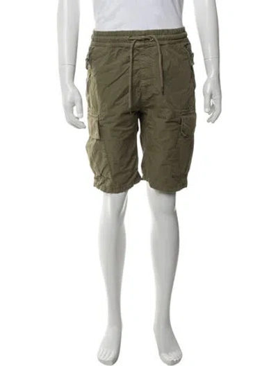 Pre-owned Alpha Industries Cargo Shorts In Green