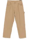 Alpha Industries Carpenter Pants In Brown