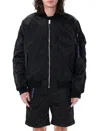 ALPHA INDUSTRIES CLASSIC BLACK BOMBER JACKET FOR MEN