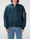 Alpha Industries Ma-1 Bomber Jacket In Blau