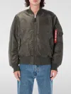 Alpha Industries Ma-1 Bomber Jacket In Grau