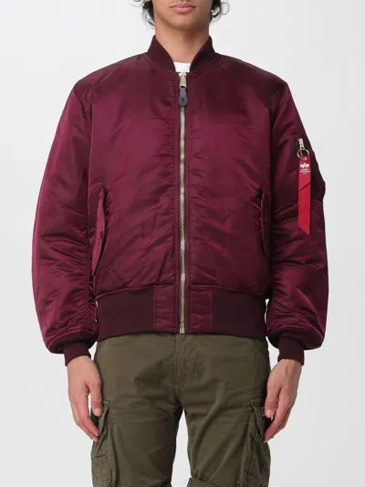 Alpha Industries コート  メンズ カラー バーガンディー In Burgundy