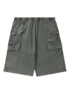 Alpha Industries Cotton Cargo Shorts In Green
