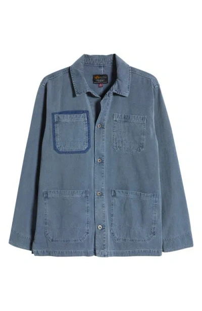 Alpha Industries Cotton Chore Coat In Airborne Blue
