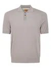 Alpha Industries Cotton Polo Shirt In Gray