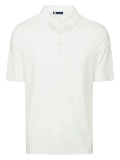 Alpha Industries Cotton Polo Shirt In White