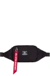 Alpha Industries Crew Waist Bag In Black