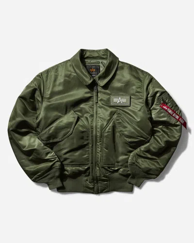 Alpha Industries Flight Jacket Cwu-45 Sage Green