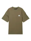 Alpha Industries Double-layered Waffle-knit T-shirt In Animal Print