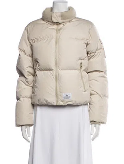 Pre-owned Alpha Industries Down Jacket In Neutrals