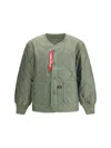 Alpha Industries Als Liner Heritage Field Jacket In Green