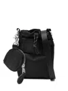 Alpha Industries Drawstring Cross Body Bag In Black
