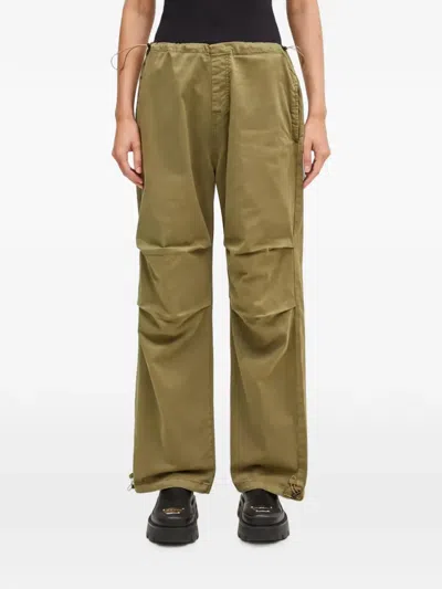Alpha Industries Drawstring Pocket Trousers In Green