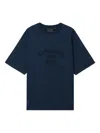 Alpha Industries Embroidered-logo Cotton T-shirt In Blue