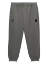 Alpha Industries Embroidered-logo Cuffed Track Pants In Gray